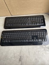 Lot Of 2 Microsoft Keyboard Model 1455Wireless 850 Desktop - Keyboard Only picture