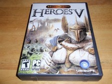 Heroes Of Might And Magic V PC CD-ROM 4-disc Set UbiSoft 2006 Windows XP/2000 picture