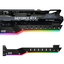 Black 309EZ ARGB GPU Holder Brace Graphics Card Support Bracket 5V 3Pin picture