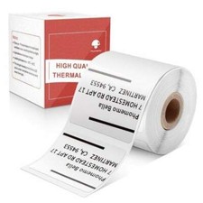 Square Thermal Sticker Labels Self-Adhesive Tag Paper for Phomemo M110 Printer picture