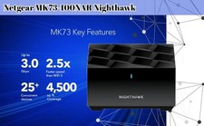 Netgear Nighthawk MK73-100NAR Mesh WiFi System Open Box Router picture