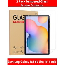 2-Pack Tempered Glass Screen Protector For Samsung Galaxy Tab S6 Lite 10.4 inch picture