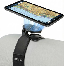 Magnetic Aviation Kneeboard Tablet Holder Adjustable Strap Universal Flight Moun picture