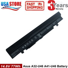 For ASUS A42-U46 Battery 14.8V 5200MAH For ASUS U46 U56 A32-U46 A41-U46 FASTSHI picture