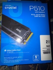 *New In Box* Crucial P310 4TB PCI Express 4.0 x4 NVMe M.2 2280 Internal SSD  picture