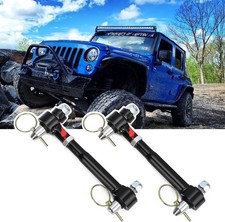 Adjustable Front Sway Bar Quicker Disconnect End Links for Jeep Wrangler JK J... picture