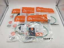 LOT OF 5 Beyondtech Optical Fiber Patch Cable OM3 50/125ųm Duplex FREE S/H picture