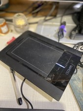 Wacom CTH460 Bamboo Pen and Touch Graphics Tablet Used Tested Works No Pen As Is picture
