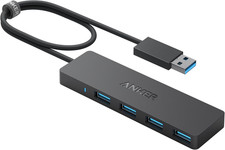 USB Hub, 4-In-1 USB Splitter, 4 USB-A Ports with 5Gbps Data Transfer picture