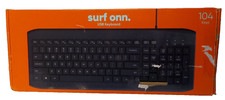 ONN USB Connected Keyboard Black 104 Keys  New picture