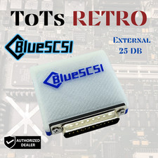 ToTsRETRO BlueSCSI v2 External 25-pin DB SCSI Drive Emulator w/Wi-Fi For Mac, PC picture