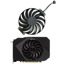 95MM 6-Pin ASUS Phoenix GPU Cooling Fan for RTX 3050/3060 - Quiet & Efficient picture