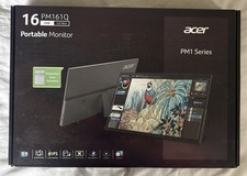 Acer - PM1 Series 15.6”/40cm FHD Portable Monitor - (PM161Q) - 1920x1080 - Black picture