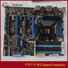 FOR ASUS P7F7-E WS SuperComputer DDR3*6 Socket 1156 32GB Ｍotherboard Test OK picture