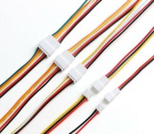 5 pcs Terminal wire PH2.0 2/3/4/5/6P female/male 20CM long pair wiring picture