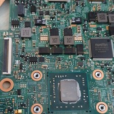 Laptop Motherboard/Mainboard PCB with Integrated Chip Close-Up picture