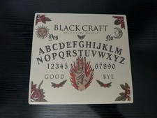 Black Craft Cult Ouija Board Mouse Pad Non-Slip Mousepad Goth Emo  Magic New picture