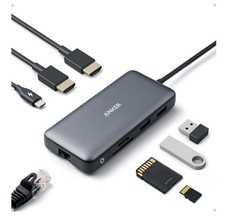 Anker Nano Laptop Docking Station Dual Monitor,8-In-1 USB C Hub picture