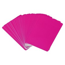 30 Pcs Blank PVC Cards Inkjet Plastic ID Card CR80 30 MIL Glossy Pink picture