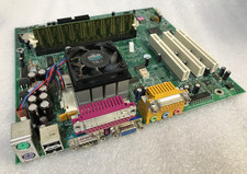 Trigem Computer 119920 Cognac 20010412 Motherboard W/CPU, HeatSink & 128 RAM picture