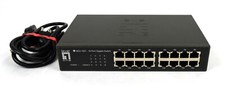 CP Technologies LevelOne GEU-1621 16x Port Gigabit Switch w/ Power Cable picture