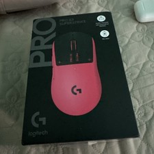 NEW - LOGITECH G PRO X3 SUPERSTRIKE GAMING MOUSE - MAGENTA PINK (910-007826) picture