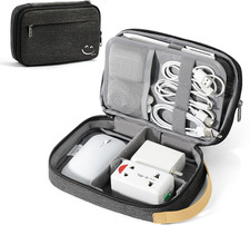 Expandable Cord Organizer Travel Cable Bag Tech Case Charger Electronics Pouch picture