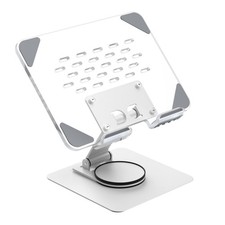Tablet Stand Featuring Rotating Base Non-Slip for Desk, Kitchen picture