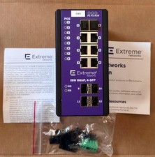 Extreme Networks ISW 8GbP 4-SFP Industrial Ethernet PoE+ Switch 16804 OPEN BOX picture