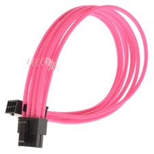 8-Pin Black GPU PSU Sleeved Graphic Card Power Supply Extension + Cable Comb PC picture