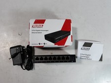 UltraTech 8 Port Gigabit Unmanaged Ethernet Switch 10/100/1000 Mbps 0E-8PGIGUN picture