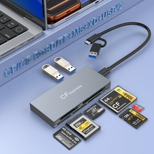 Multi 8 in 1 USB /USB A for CFexpress B Card Reader,10Gbps CFexpress Adapter ... picture