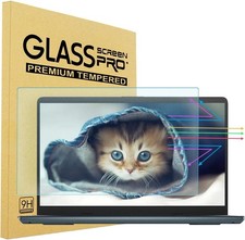 15.6 inch Clear Tempered Glass Screen Protector for Laptops - Anti Blue Light Sh picture