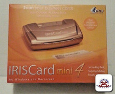 IRIS Card mini 4 -Personal Business Card Scanner, New Sealed in factory  plastic picture