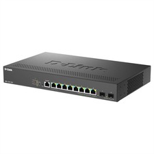 DMS-1250-10SP/E D-Link DMS-1250-10SP Switch L2+ Smart 8x/1000/2.5G PoE++ 2 ~D~ picture