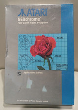 NEOCHROME Atari ST Full Color Paint Program NEW DS5027 on Disk Damaged box picture