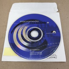 Macromedia Freehand 9 CD Software ZFHWIN90CD Windows 95 with Key READ picture