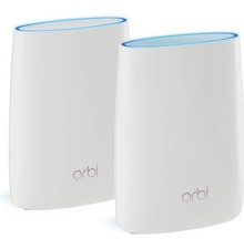 NETGEAR ORBI RBK50 WHOLE HOME TRIBAND WIFI SYSTEM ROUTER SATELLITE KIT OPEN BOX picture