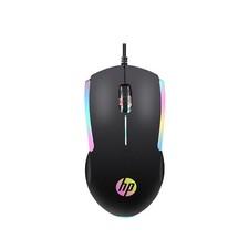 HP M160 USB Wired Gaming Optical Mouse with LED Backlight, 1000 DPI, Black, picture