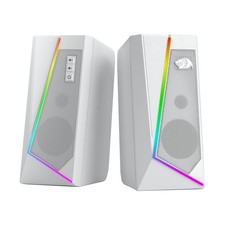 Wired RGB Computer Speakers - 2.0 Channel Stereo Sound for Desktop & Gaming picture