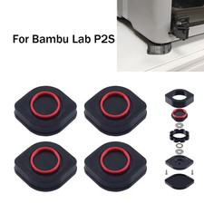 4Pcs 3D Printer Anti-Vibration Feet For Bambu Lab P2S Shock-Absorbing Foot Pad picture