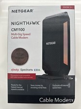 NETGEAR NIGHTHAWK CM1100 Cable Modem DOCSIS 3.1 Multi-Gig SpeedModem picture