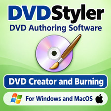 DVDStyler - DVD Creator & Authoring Software 2026 | CD DVD Burner Burning CD-ROM picture