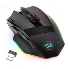 M801 Wireless Gaming Mouse, RGB Gaming Mouse with MMO 9 Programmable Macro Ed... picture