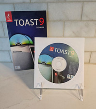 Vintage Roxio Toast 9 Titanium CD-ROM Software for Macintosh with User Manual picture