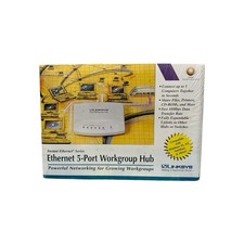 Linksys EW5HUB Ethernet 5-Port Workgroup Hub 10Mbps Vintage 1997 New Old Stock picture