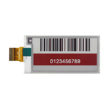 2.6-inch e-paper e-ink display 4 grayscale black, white, red 3-color EPD picture