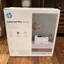 HP LaserJet Pro 4001dn Laser Printer Monochrome 2Z600F New Sealed Box picture
