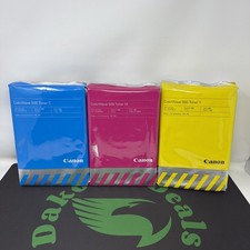 Genuine Canon Oce ColorWave 500 Toner Pearls Color Set Cyan Magenta Yellow OEM picture