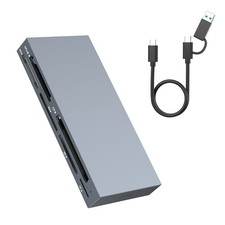 6-IN-1 USB 3.2 Gen2 10Gbps CFexpress Type B/CF/MS/XD/SD/TF Multi Card Reader picture